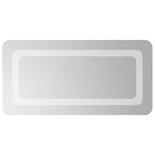 vidaXL vannasistabas spogulis ar LED, 30x60 cm