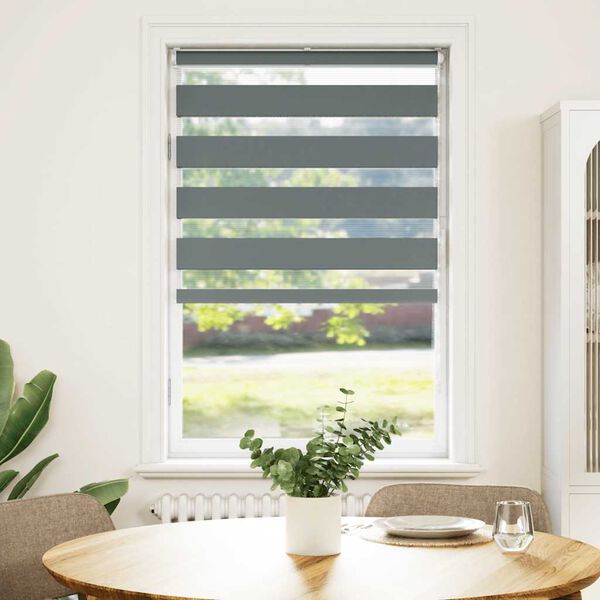 vidaXL žalūzijas zebra 90x100 cm auduma platums 85,9 cm poliesters