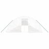 vidaXL siltumnīca ar tērauda rāmi, balta, 80 m&sup2;, 16x5x2,3 m