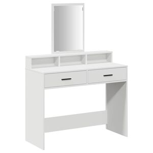 vidaXL Dressing galds Balts 100 x 41 x 140 cm Inženierijas koks