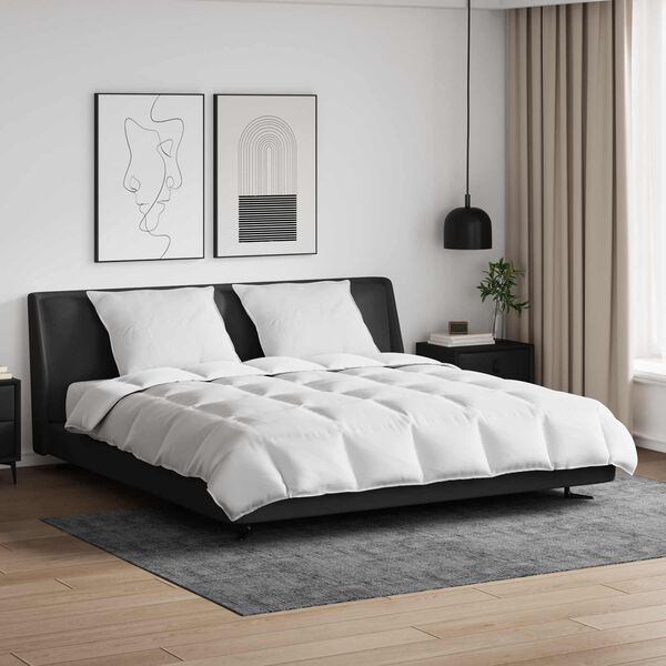 vidaXL Segas komplekts ar spilvenu 3 pcs Balts Dūnu spalva