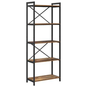 vidaXL Grāmatu plaukts 60 x 30 x 155 cm Inženierijas koks Vecs koks