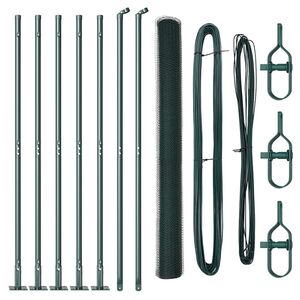 vidaXL Žoga āķis Zaļa