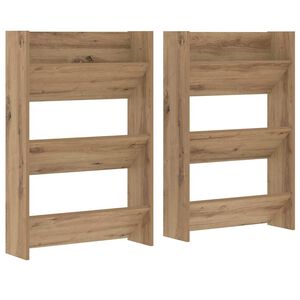 vidaXL Apavu skapis 2 gab. 60 x 18 x 90 cm Inženierijas koks