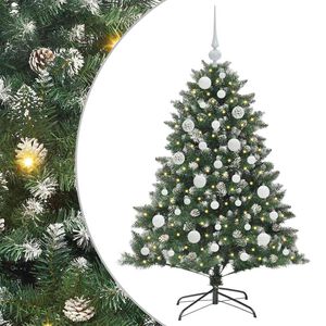 vidaXL Mākslīgā Ziemassvētku eglīte Zaļa 120 cm