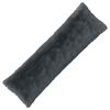 vidaXL Spilvens ar spilvenu HEERLEN Antracīta 40 x 145 cm PV flīss