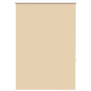vidaXL rullo žalūzija bē&scaron;a 90x130 cm auduma platums 85,7cm poliesters