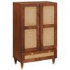 vidaXL Augsts galds Brūna 60 x 33,5 x 100 cm Cieta mango koksne