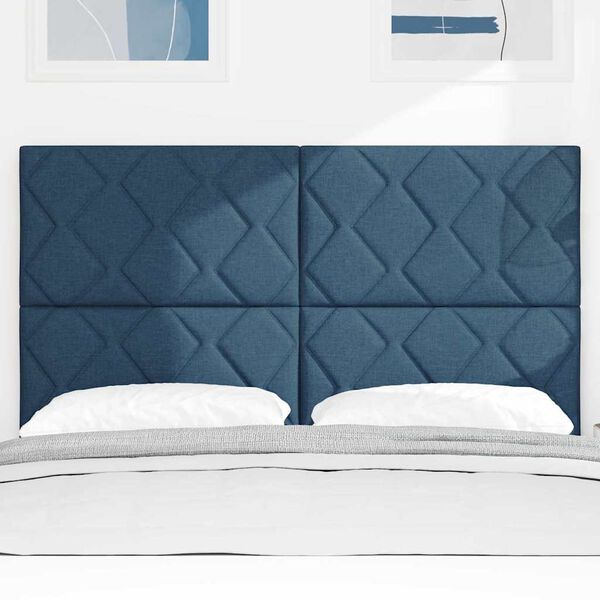 vidaXL Galvgalis Zila 160 cm audums