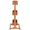 vidaXL augu statīvs, 52x30x78 cm, egles koks