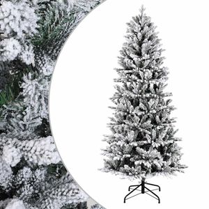 vidaXL Mākslīgā Saliekamā Ziemassvētku Egle 150 cm PVC un PE