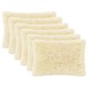 vidaXL Spilvenu pārvalks 6 pcs HEERLEN Krēmkrāsa 50 x 70 cm PV flīss