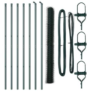 vidaXL Žoga āķis Zaļa