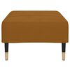 vidaXL kājsoliņ&scaron;, 78x56x32 cm, brūns samts