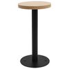 vidaXL bistro galds, gai&scaron;i brūns, 40 cm, MDF