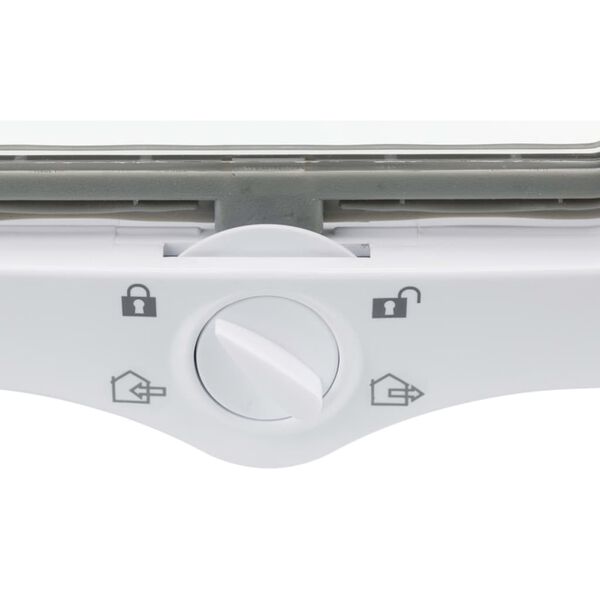 TRIXIE 4-režīmu durvis kaķiem, ar 2 tuneļiem, baltas