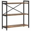 vidaXL Grāmatu plaukts 80 x 30 x 85 cm Inženierijas koks Vecs koks