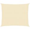 vidaXL saulessargs, 160 g/m&sup2;, krēmkrāsas, 2,5x3 m, HDPE