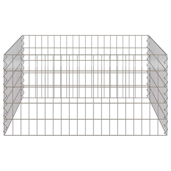 vidaXL Kompostieris Pelēka Tērauds