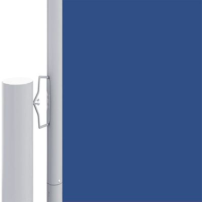 vidaXL izvelkams sānu aizslietnis, zils, 160x1000 cm
