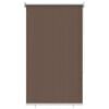 vidaXL Āra rullo aizkars 90% UV aizsardzība Pelēkbrūna 80 x 230 cm