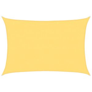 vidaXL taisnstūra saulessargs, 4x6 m, HDPE, bē&scaron;s