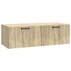 vidaXL Sienā piestiprināms TV skapis Sonomas ozols 98 x 41 x 30 cm
