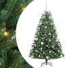 vidaXL Mākslīgā Saliekamā Ziemassvētku Egle Zaļa 150 cm PVC un metāls