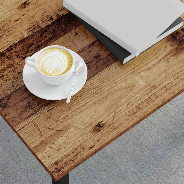 vidaXL Kafijas galdiņ&scaron; Vecs koks 60 x 30 x 36 cm Inženierijas koks