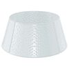 vidaXL Ziemassvētku eglītes svārki Konusveida Balts &Oslash; 62 x 25 cm