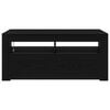 vidaXL Televizora skapīša Melns ozolkoks 90 x 35 x 40 cm