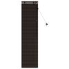 vidaXL Venēcijas žalūzija Tum&scaron;i brūna 50 x 160 cm 35 mm