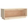 vidaXL TV plaukts, 90x35x35 cm, priedes masīvkoks