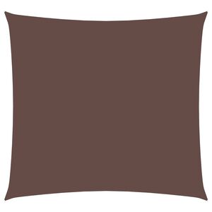vidaXL saulessargs, 4,5x4,5 m, kvadrāta forma, brūns oksforda audums