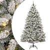 vidaXL Mākslīgā Ziemassvētku eglīte 270 cm 300 LED Silti balts