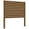 vidaXL gultas galvgalis, medus brūns, 106x4x100 cm, priedes masīvkoks