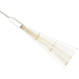 vidaXL Ziemassvētku lampiņa, silti balta, 20 cm, 140 LED
