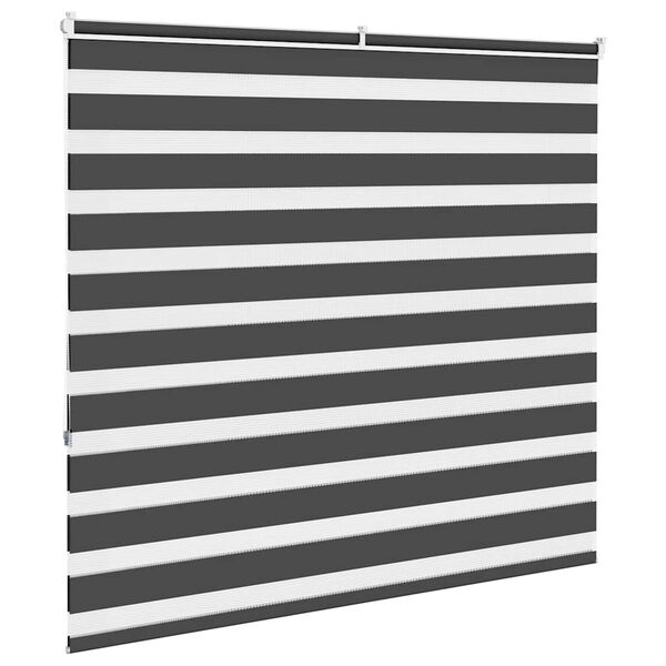 vidaXL žalūzijas zebra 165x150 cm auduma platums 160,9 cm poliesters