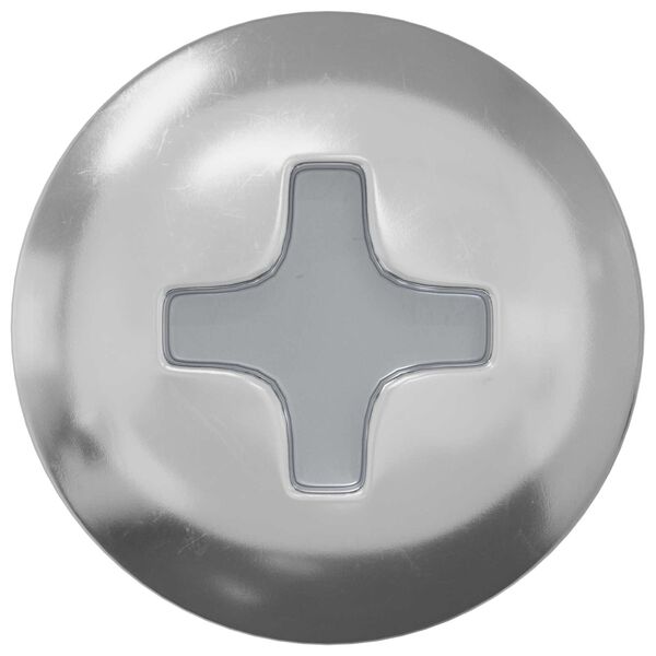 vidaXL Pa&scaron;vītņojamais Nags 2 pcs Cinkots 4 x 25 mm Tērauds