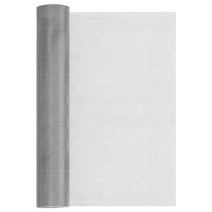 vidaXL Tīkls 40 x 500 cm 30 Mesh Nerūsējo&scaron;ā tērauda 201 Sudraba