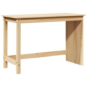 vidaXL Galds Brūna 112 x 50 x 75 cm Cieta priede
