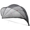 vidaXL Baseina kupols 546 x 516 x 250 cm Melna