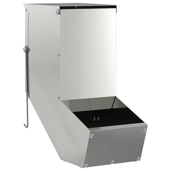 vidaXL Tru&scaron;u barotājs Sudraba 12,5 x 26 x 28,5 cm Cinkots tērauds