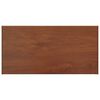 vidaXL Logu palodze Brūna koks 80 x 45 x 4,5 cm PVC