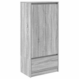 vidaXL skapis ar atvilktni, 55,5x34x119,5 cm, inženierijas koks