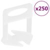 vidaXL flīžu izlīdzinā&scaron;anas klip&scaron;i, 250 gab., 3 mm