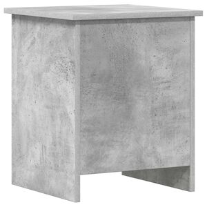 vidaXL Uzglabā&scaron;anas kaste ar uzglabā&scaron;anu Betona pelēks 40 x 40 x 50 cm