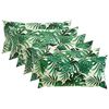 vidaXL Spilvenu pārvalks 6 pcs HEERLEN Lapu raksts 40 x 80 cm