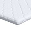 vidaXL Kokosriekstu spilventiņ&scaron; Balts 140 x 190 cm Žakarda audums