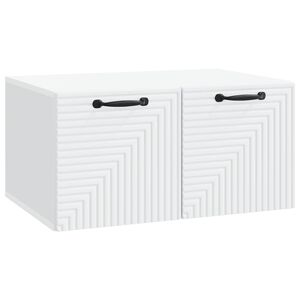 vidaXL Sienā piestiprināms TV skapis Balts 59,5 x 41 x 30 cm